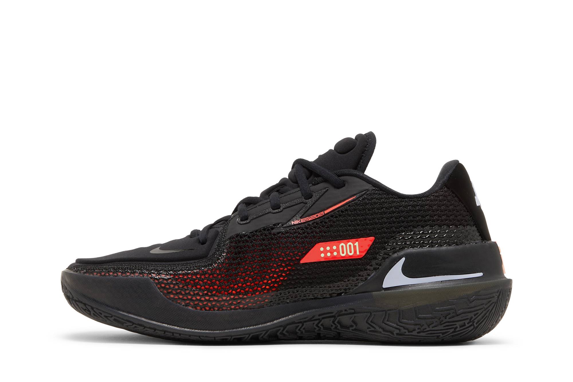 Nike Air Zoom GT Cut EP ‘Black Hyper Crimson’ CZ0176-001 - Image 3