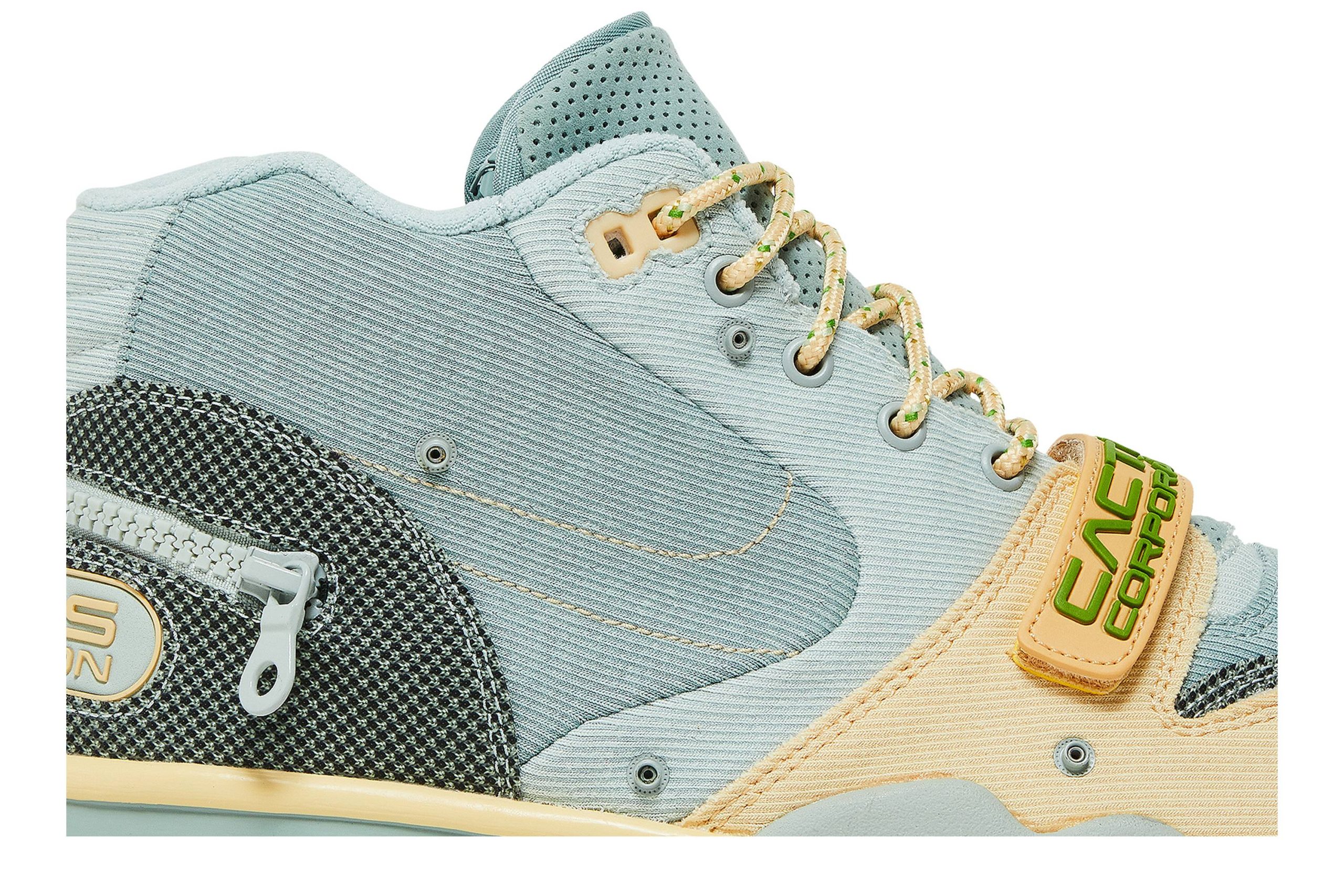 Travis Scott x Nike Air Trainer 1 SP ‘Grey Haze’ DR7515-001 - Image 3