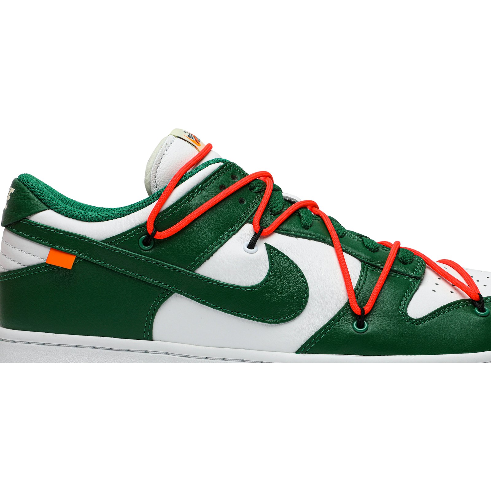 Off-White x Nike Dunk Low ‘Pine Green’ CT0856-100 - Image 2