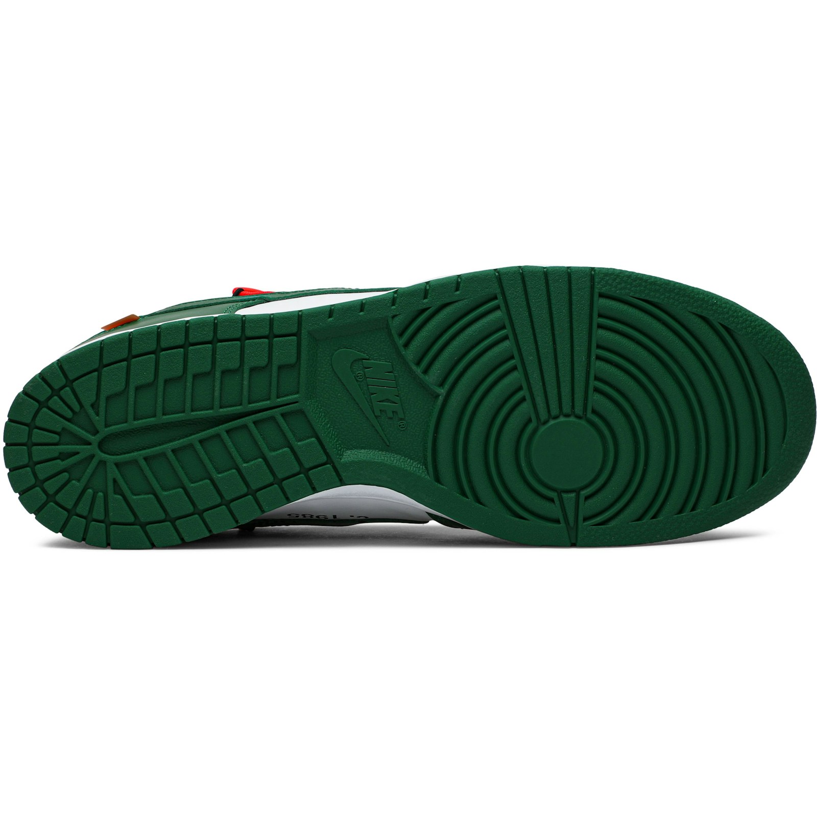 Off-White x Nike Dunk Low ‘Pine Green’ CT0856-100 - Image 4