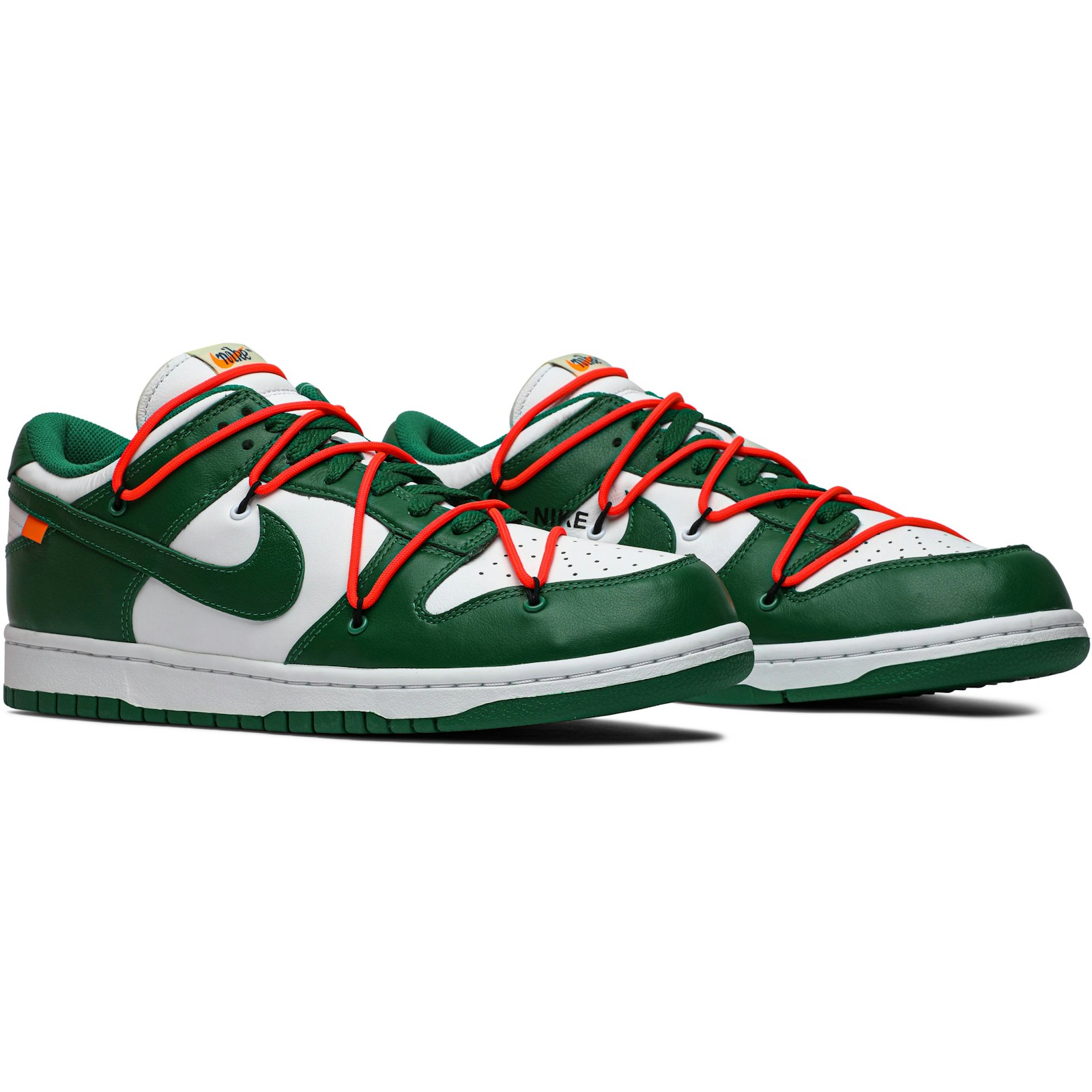Off-White x Nike Dunk Low ‘Pine Green’ CT0856-100 - Image 8