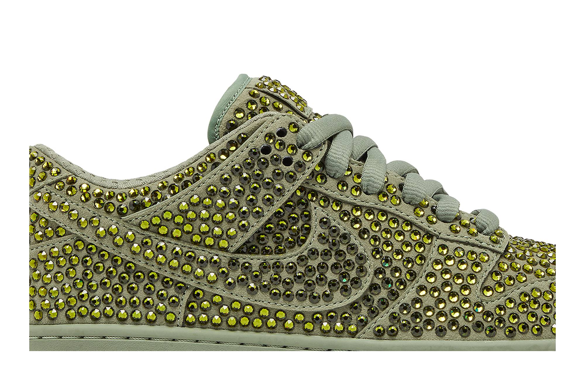 Nike Dunk Low x Cactus Plant Flea Market x Swarovski ‘Spiral Sage’ CZ2670-300 - Image 2