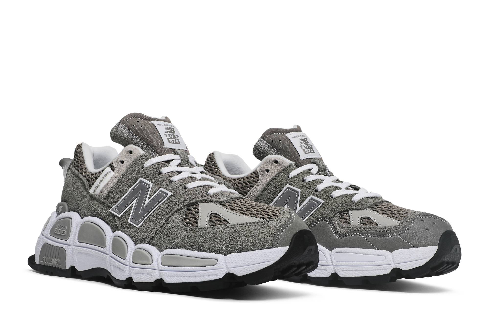 Salehe Bembury x New Balance 574 ‘Yurt Shark Skin’ MS574YSC - Image 9