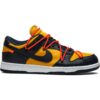 Off-White x Nike Dunk Low ‘University Gold’ [also worn by Kevin Love] CT0856-700