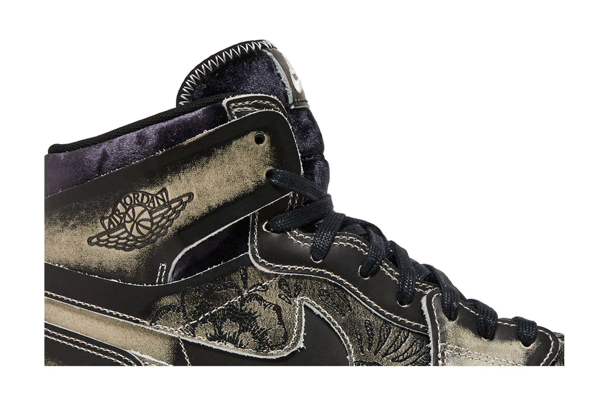 Air Jordan 1 High Zoom Comfort 2 ‘DÃa De Muertos’ FQ8155-010 Wabasta store - Image 2