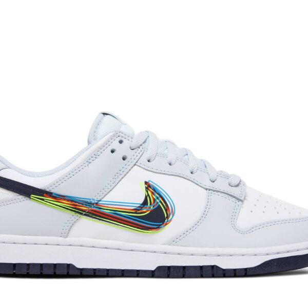 Nike Dunk Low 3D Swoosh ‘White Grey Navy’ DV6482-100