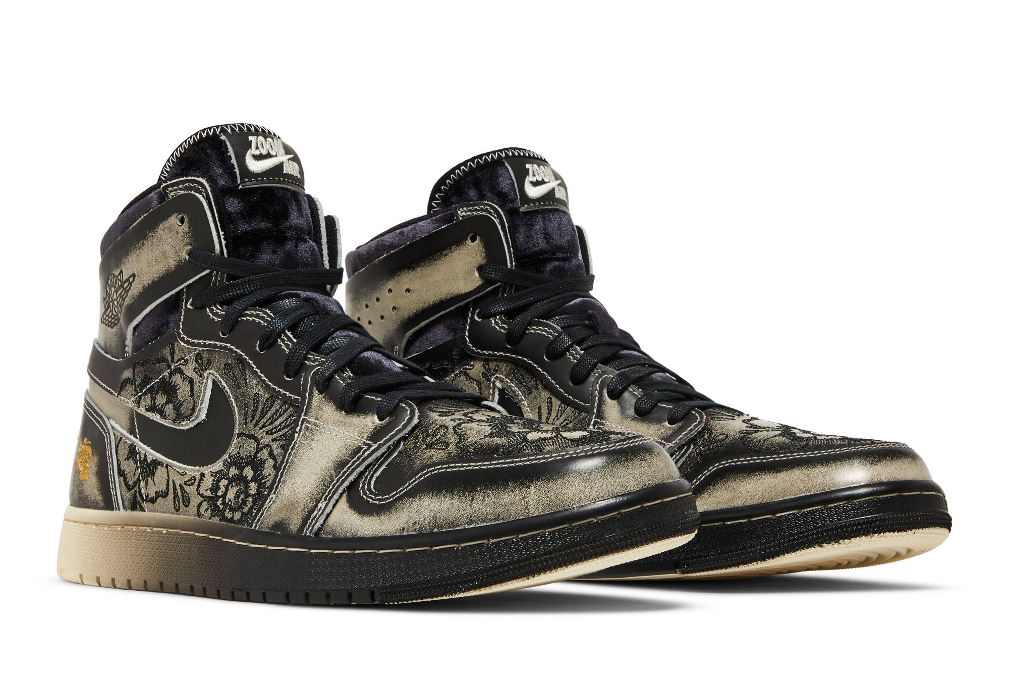 Air Jordan 1 High Zoom Comfort 2 ‘DÃa De Muertos’ FQ8155-010 Wabasta store - Image 8