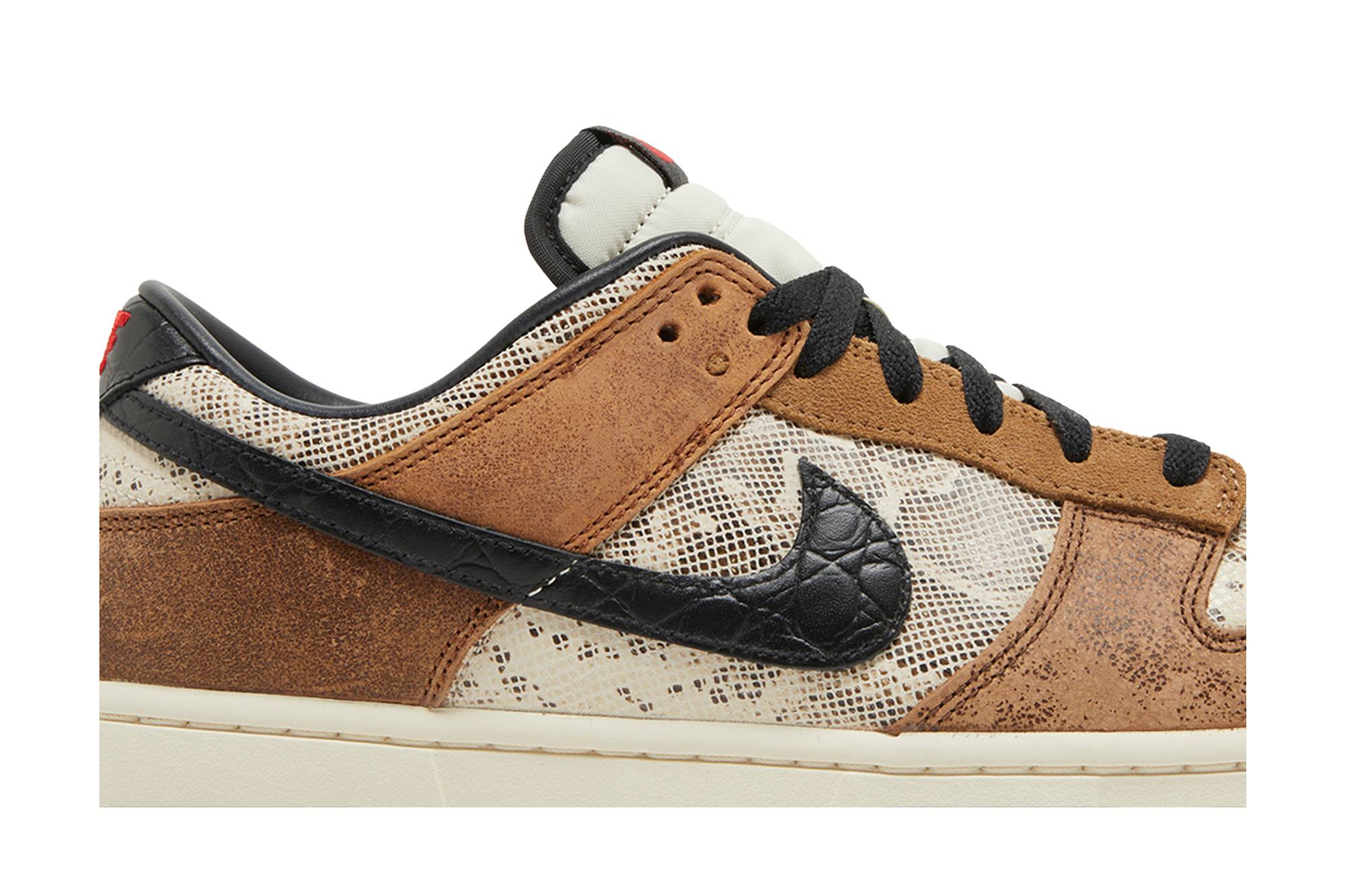 Nike Dunk Low Premium ‘Brown Snakeskin’ FJ5434-120 SYw - Image 2
