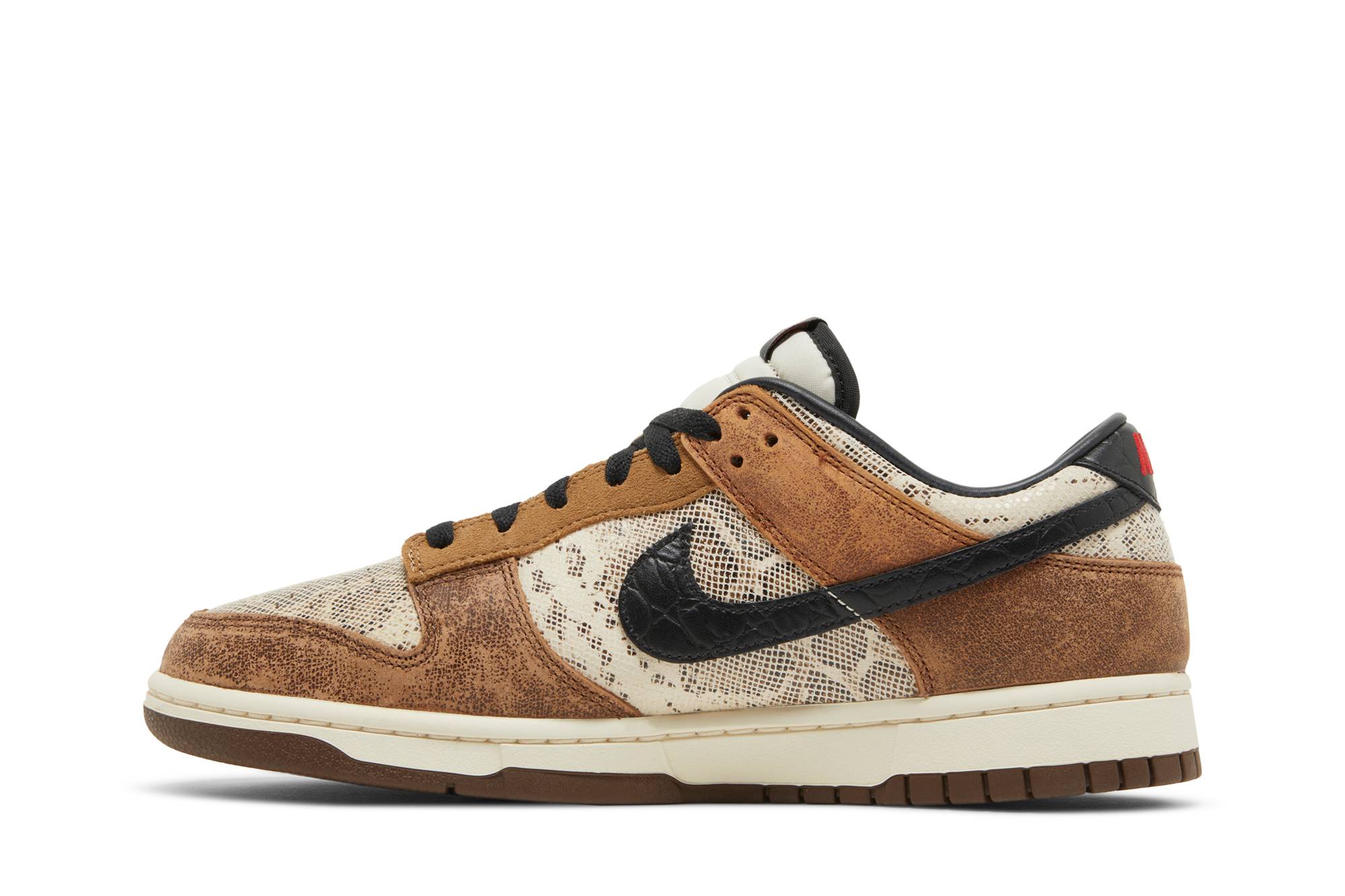 Nike Dunk Low Premium ‘Brown Snakeskin’ FJ5434-120 SYw - Image 3