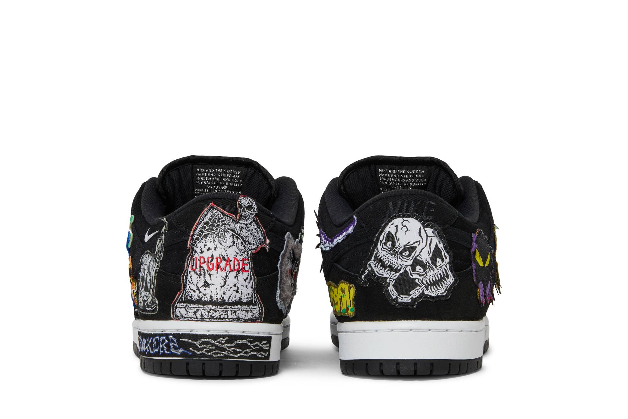Nike SB Dunk Low Pro x Neckface ‘Black’ DQ4488-001 - Image 7