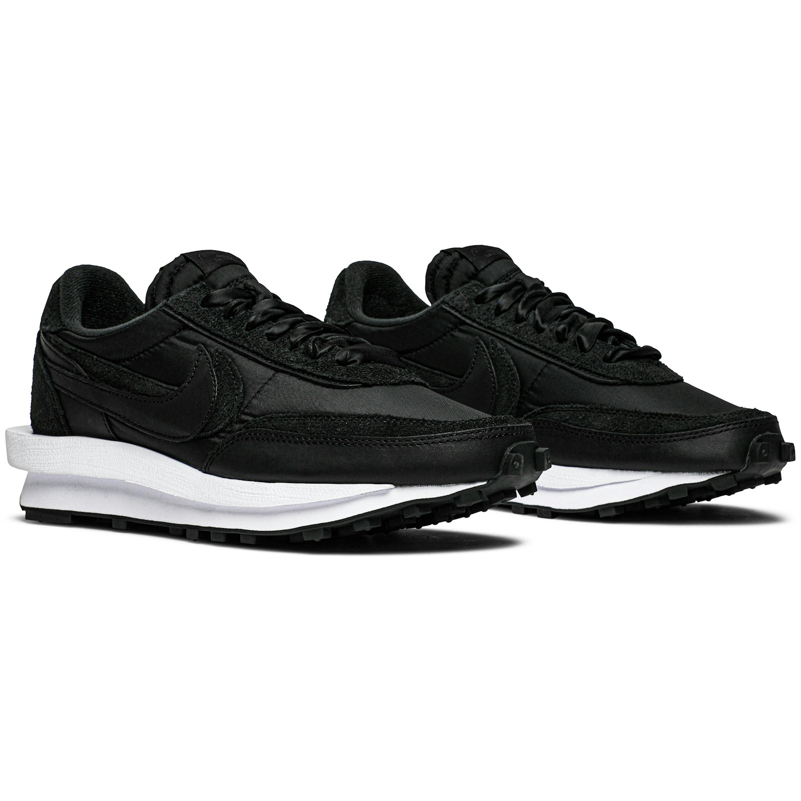 sacai x Nike LDWaffle ‘Black Nylon’ BV0073-002 - Image 8