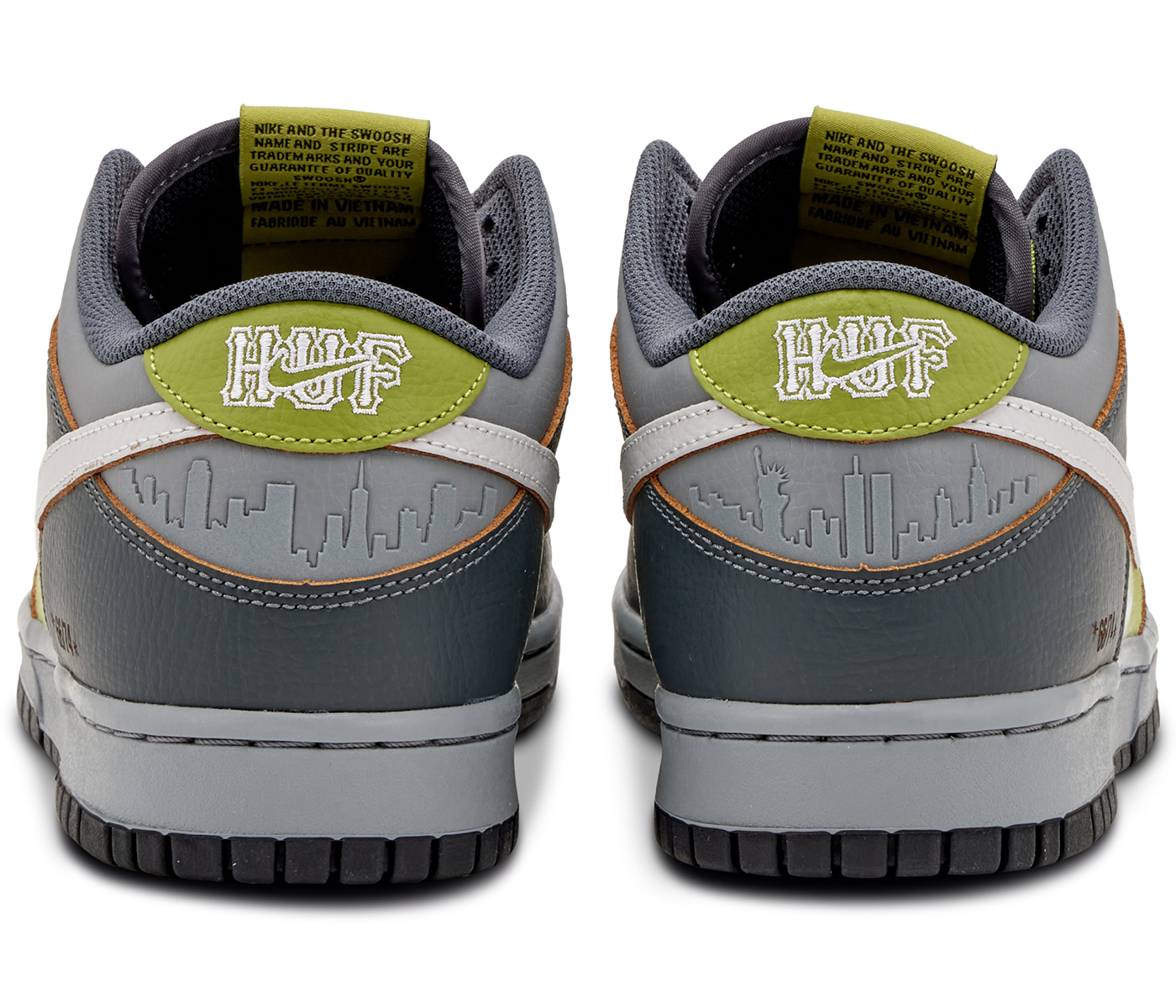 Nike SB Dunk Low x HUF ‘Wait, What!’ FD8775-002 - Image 2