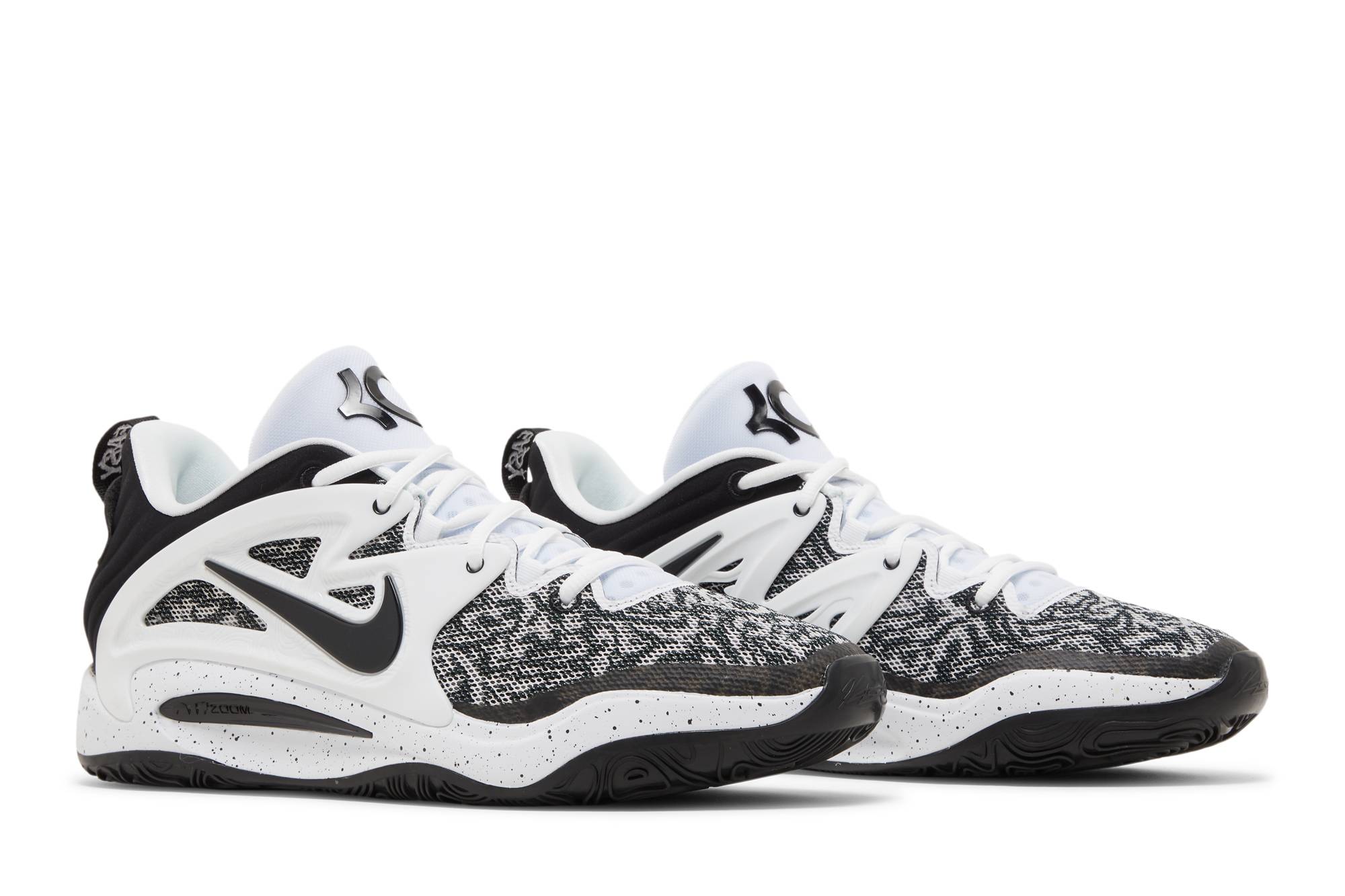 Nike KD 15 TB ‘White Black Speckled’ DO9826-100 - Image 8