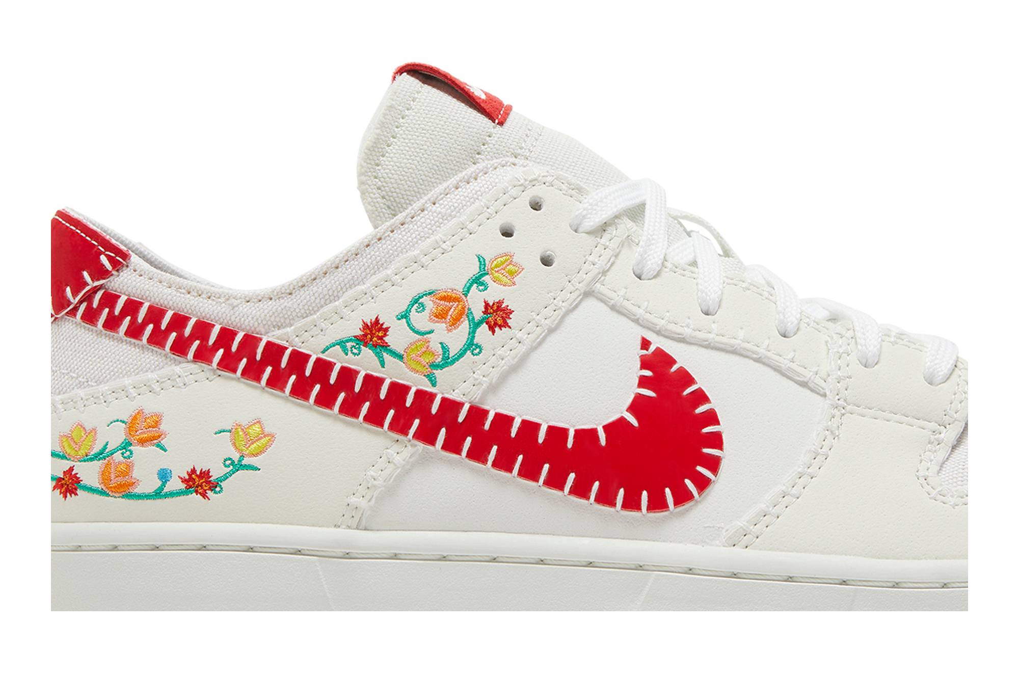 Nike SB Dunk Low Decon ‘N7 White Red’ FD6951-700 - Image 2