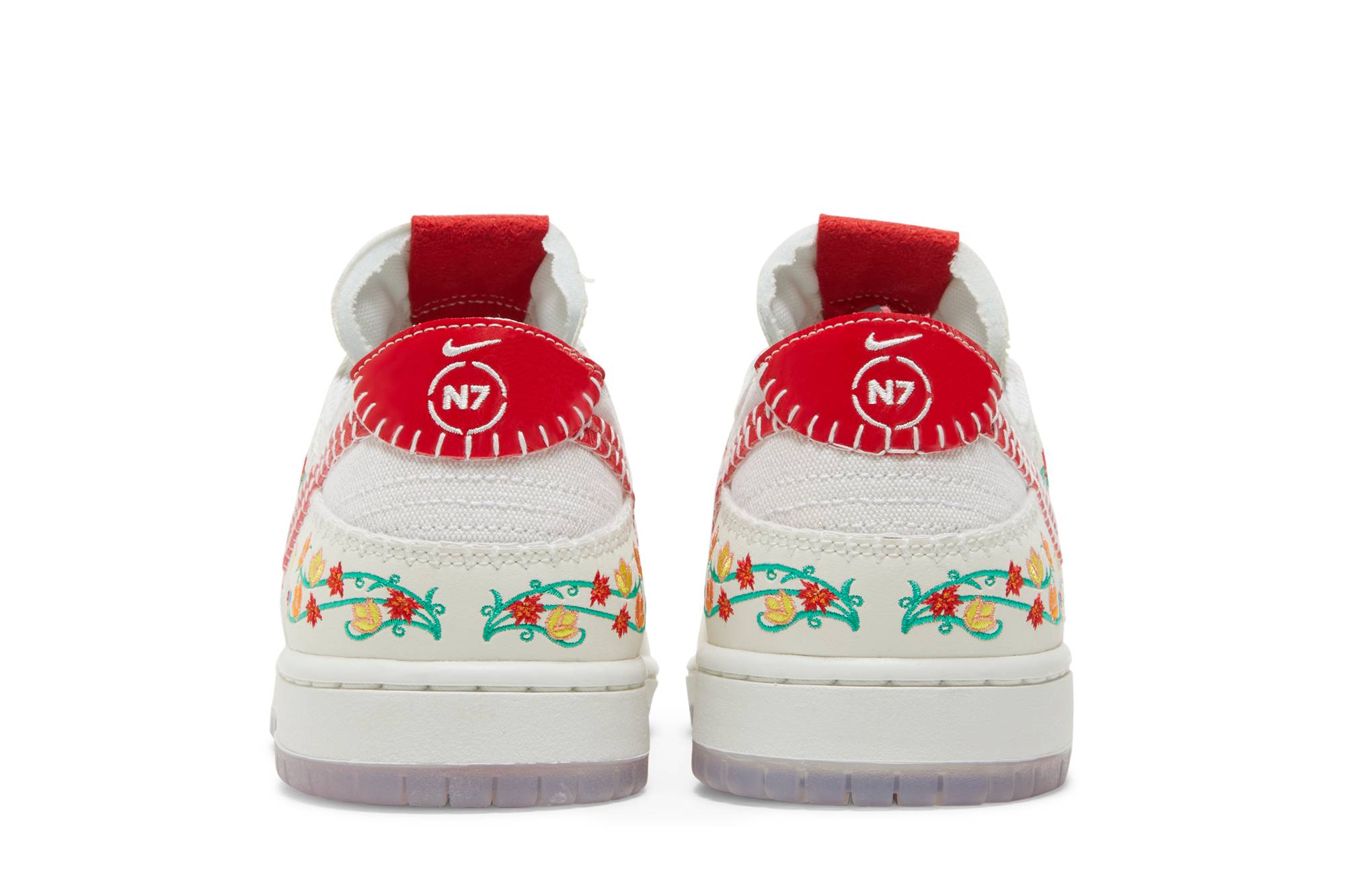 Nike SB Dunk Low Decon ‘N7 White Red’ FD6951-700 - Image 6