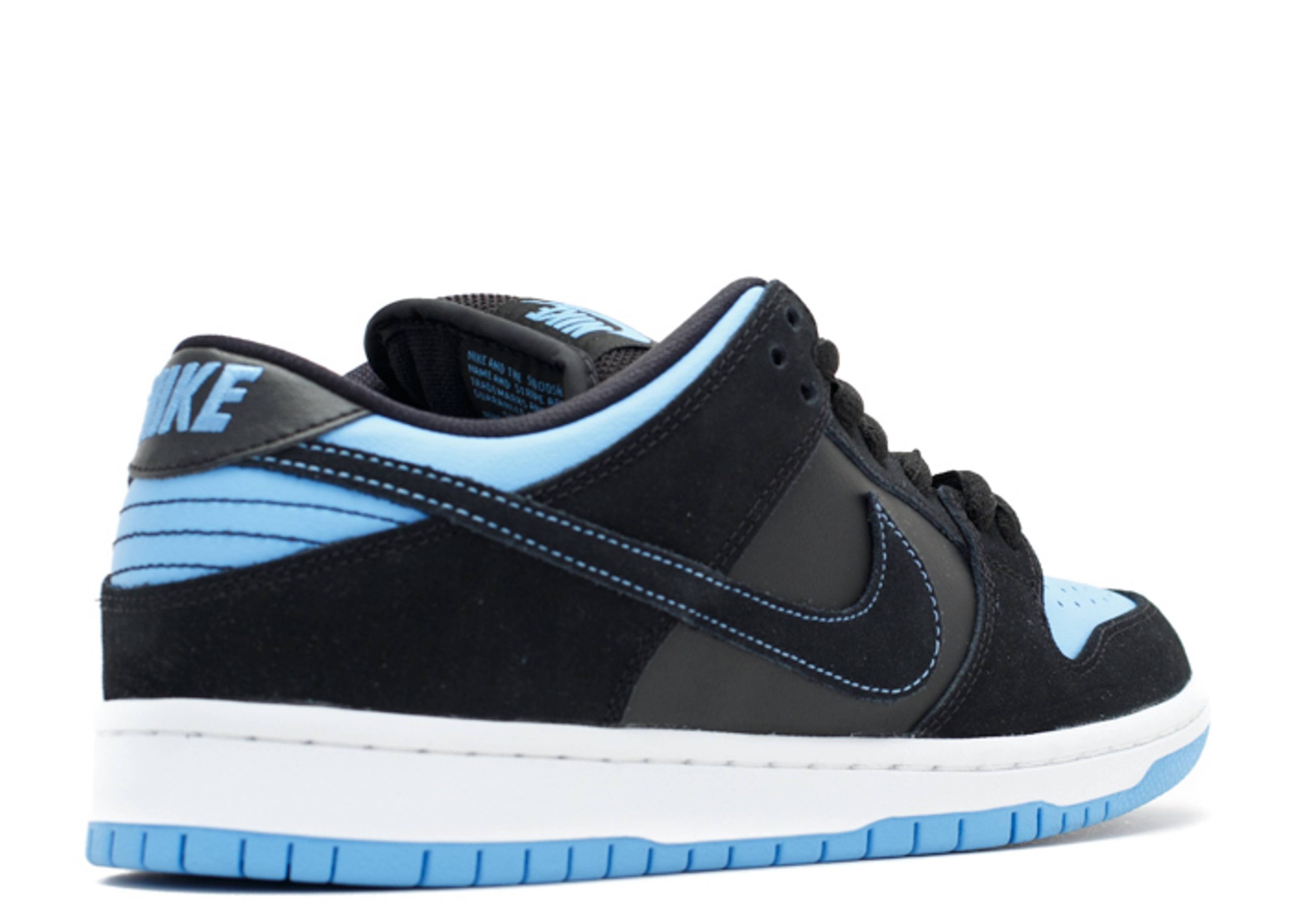 Nike SB Dunk Low Black ‘University Blue’ 304292-048 H01 - Image 4